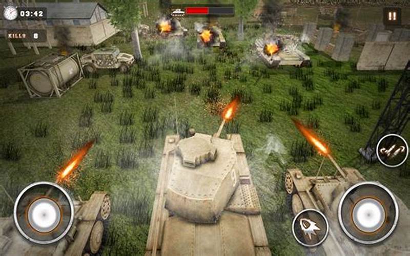 Gameplay Mini Tank Battles