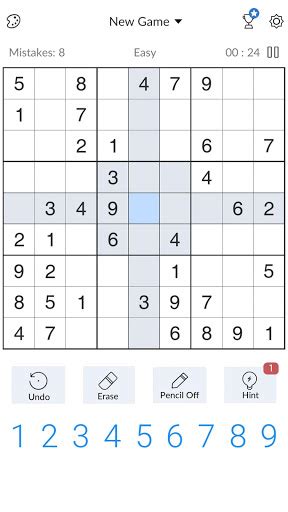 Permainan Mod Baru - Classic Sudoku V1.12 Mod